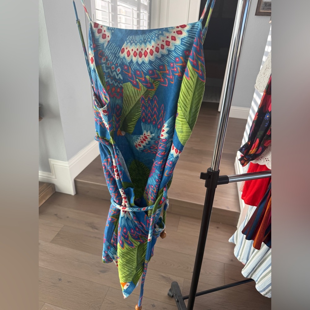 FARM Rio Colorful Tropical Mini Dress